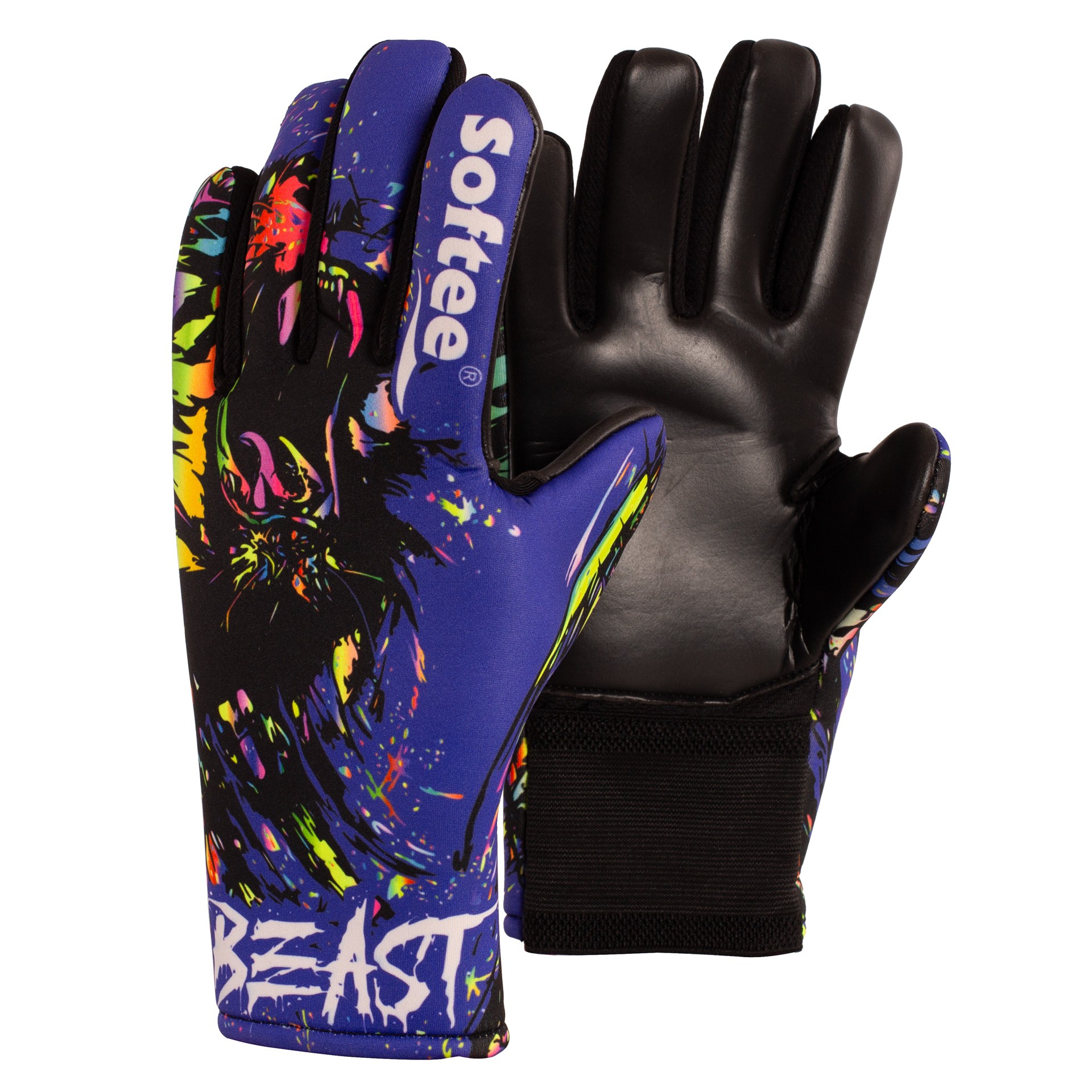 PAR DE GUANTES DE PORTERO SOFTEE BEAST - Imagen 2