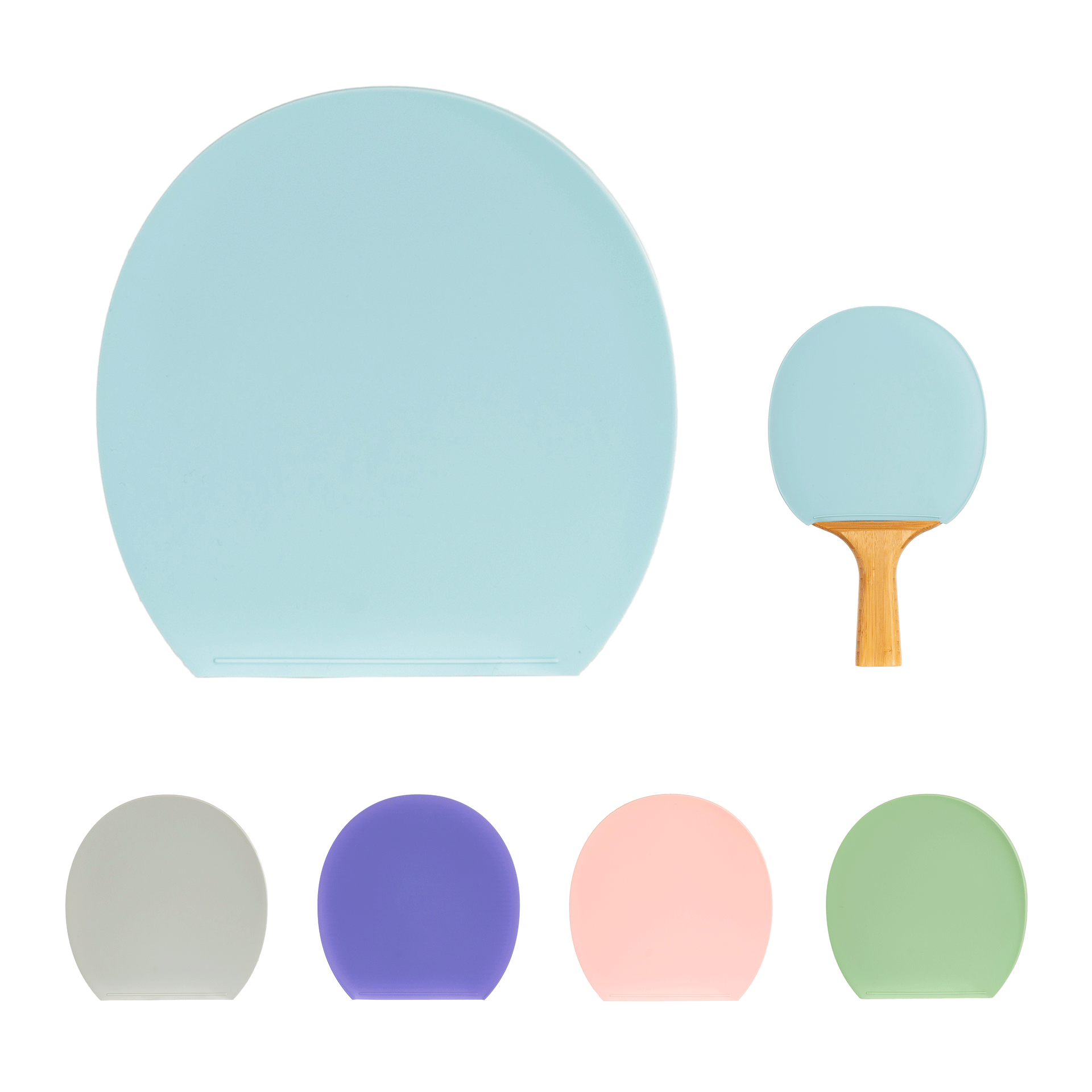 RECAMBIO DE GOMA PARA RAQUETA DE TENIS DE MESA BAMBÚ - Imagen 10