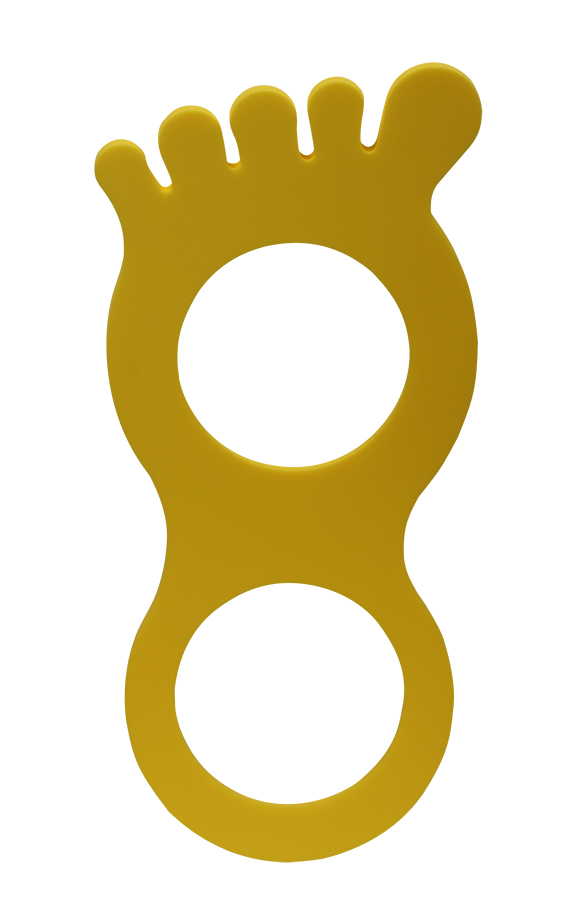 TAPIZ CON FORMA DE PIE 4CM - Imagen 3