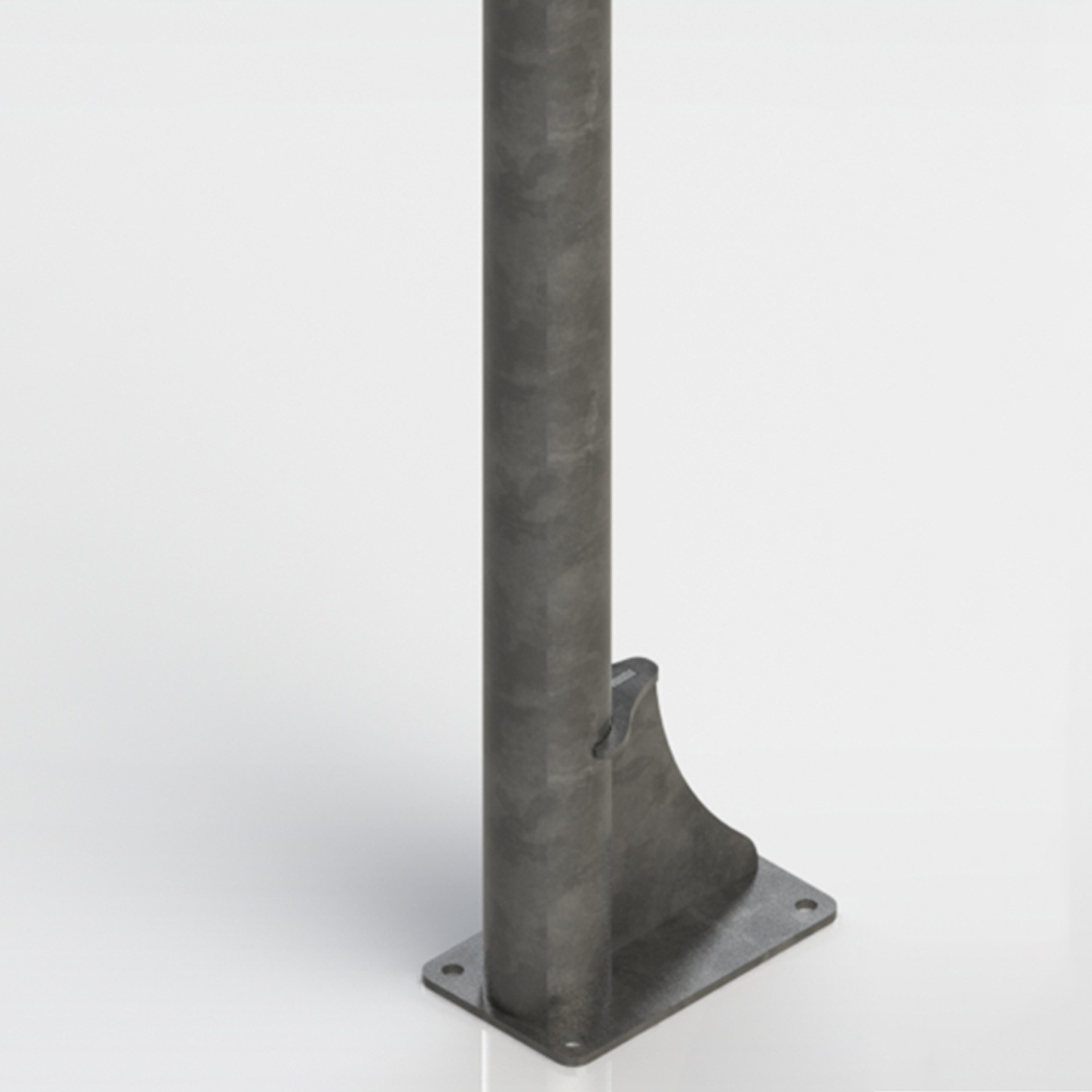 JGO CANASTAS ANTIVANDALICAS BALONCESTO NEW TUBO 114 MM GALVANIZADAS -INCLUYE AROS, REDES Y TABLEROS- - Imagen 3