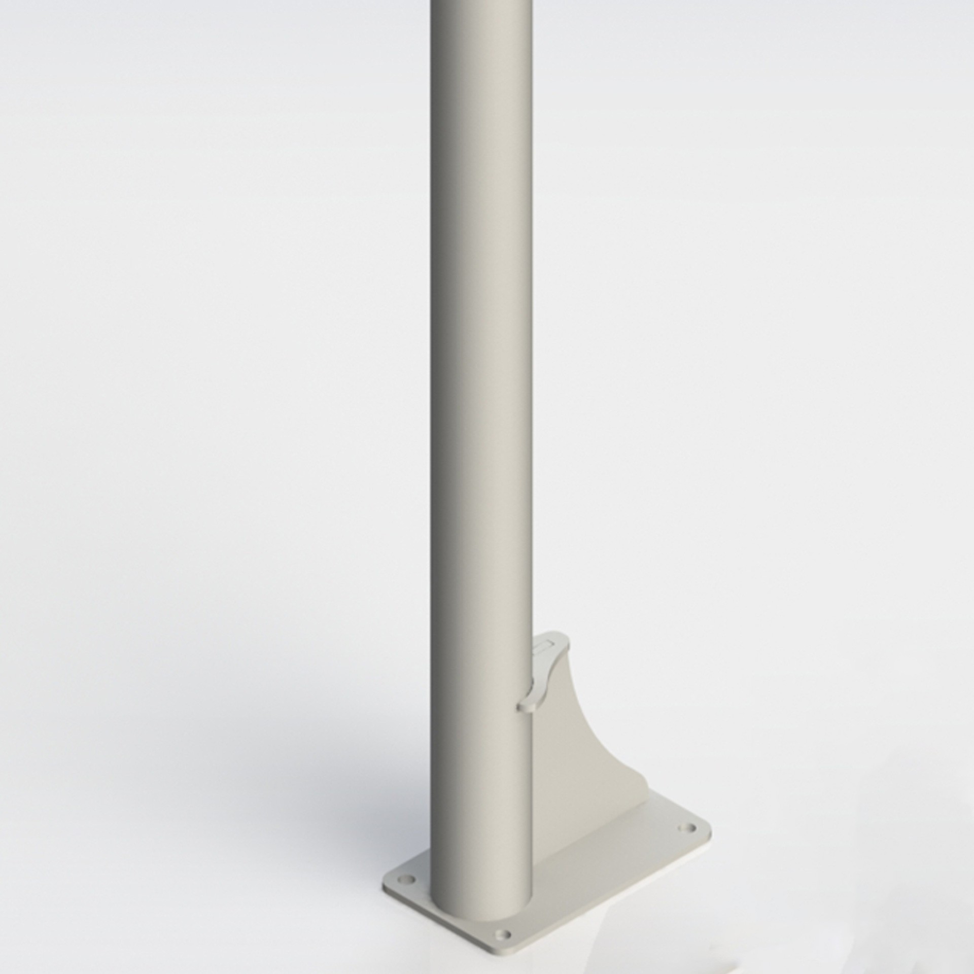 JGO CANASTAS ANTIVANDALICAS BALONCESTO NEW TUBO 114 MM LACADA -INCLUYE AROS, REDES Y TABLEROS- - Imagen 3