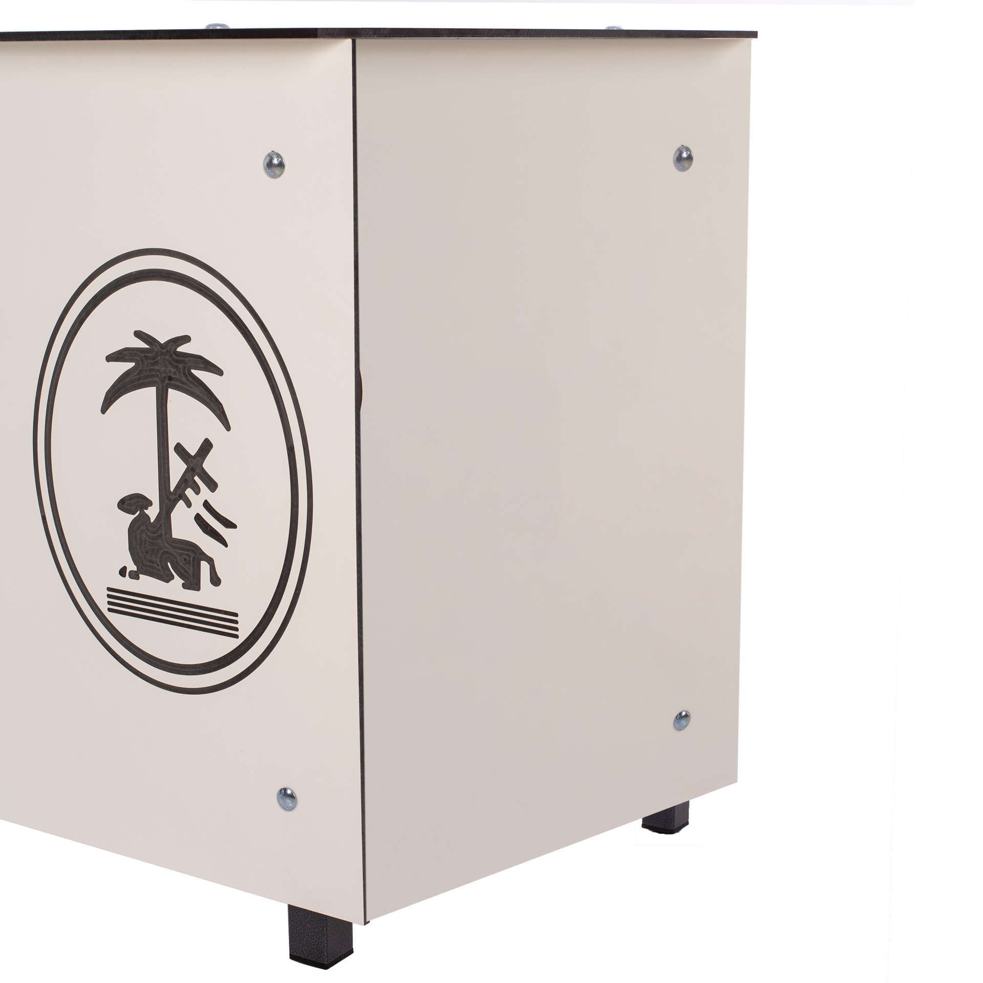 MESA ANOTADORES COMPLETA FENÓLICO 8MM BLANCO PERSONALIZABLE - Imagen 3