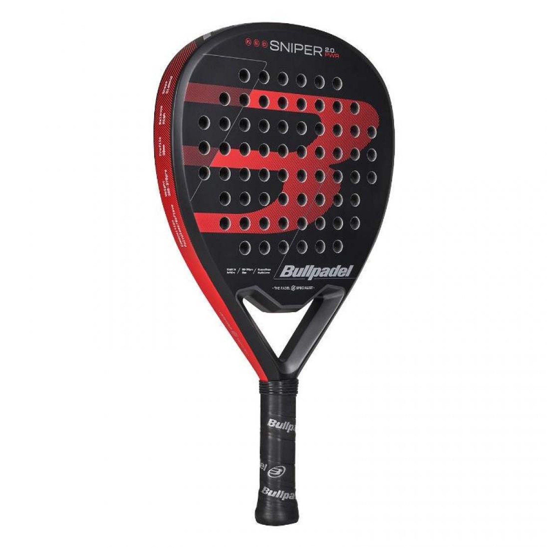 PALA PÁDEL BULLPADEL SNIPER 2.0 POWER NEGRO 2026 - Imagen 4