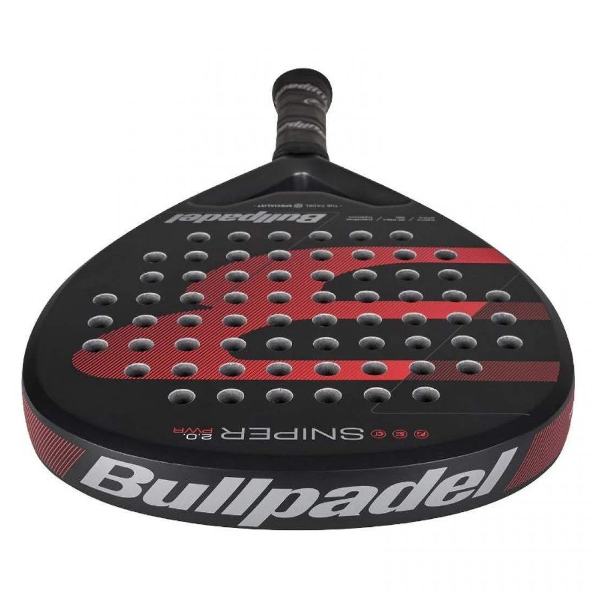 PALA DE PÁDEL BULLPADEL SNIPER 2.0 POWER NEGRO 2026 - Imagen 5