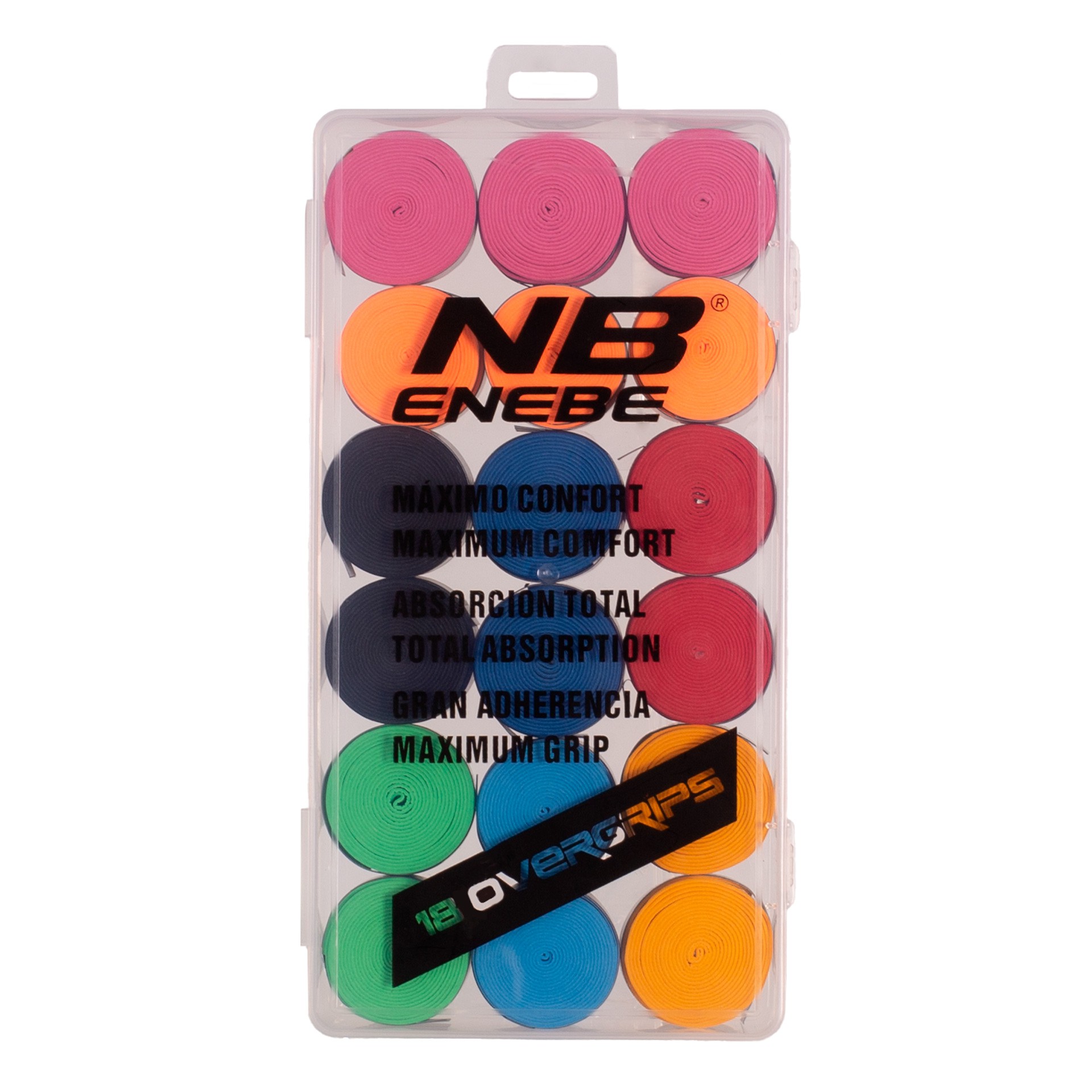 PACK 18 OVERGRIPS LISO ENEBE - Imagen 4