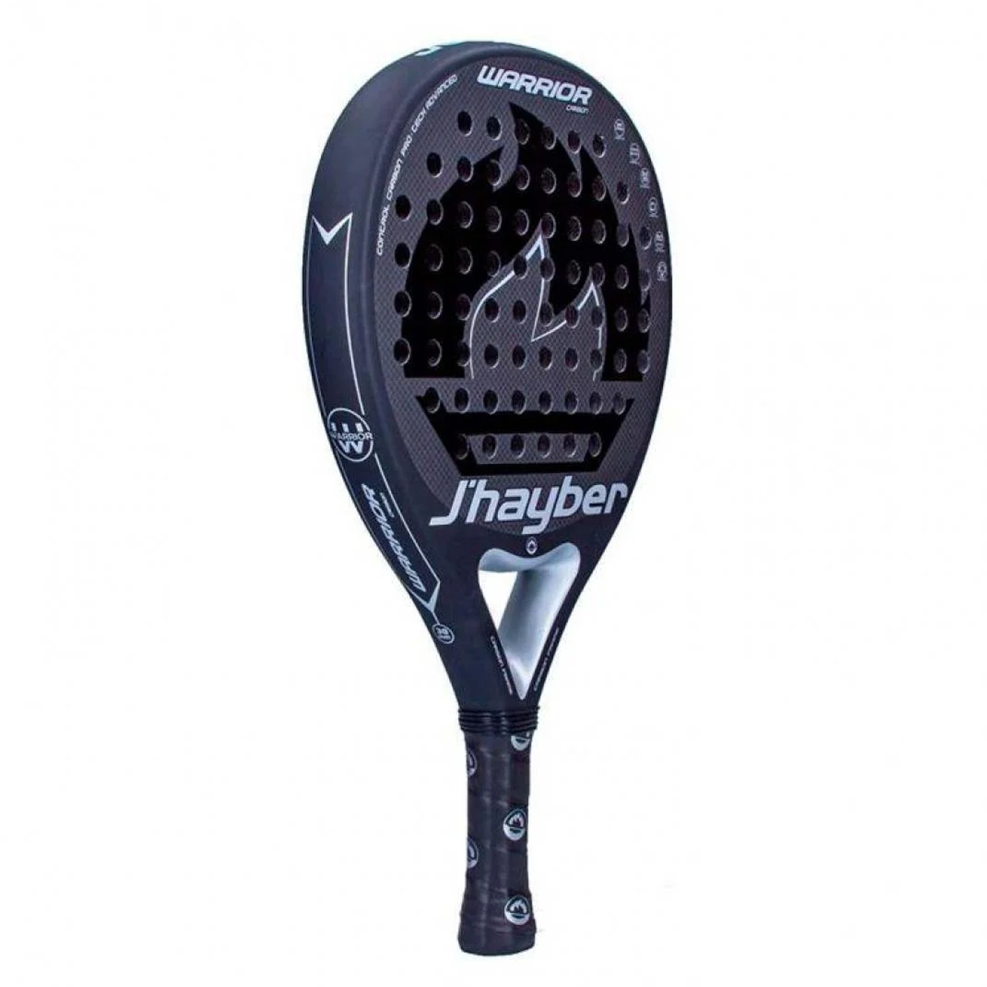 PALA DE PÁDEL JHAYBER WARRIOR CARBON NEGRO - Imagen 3