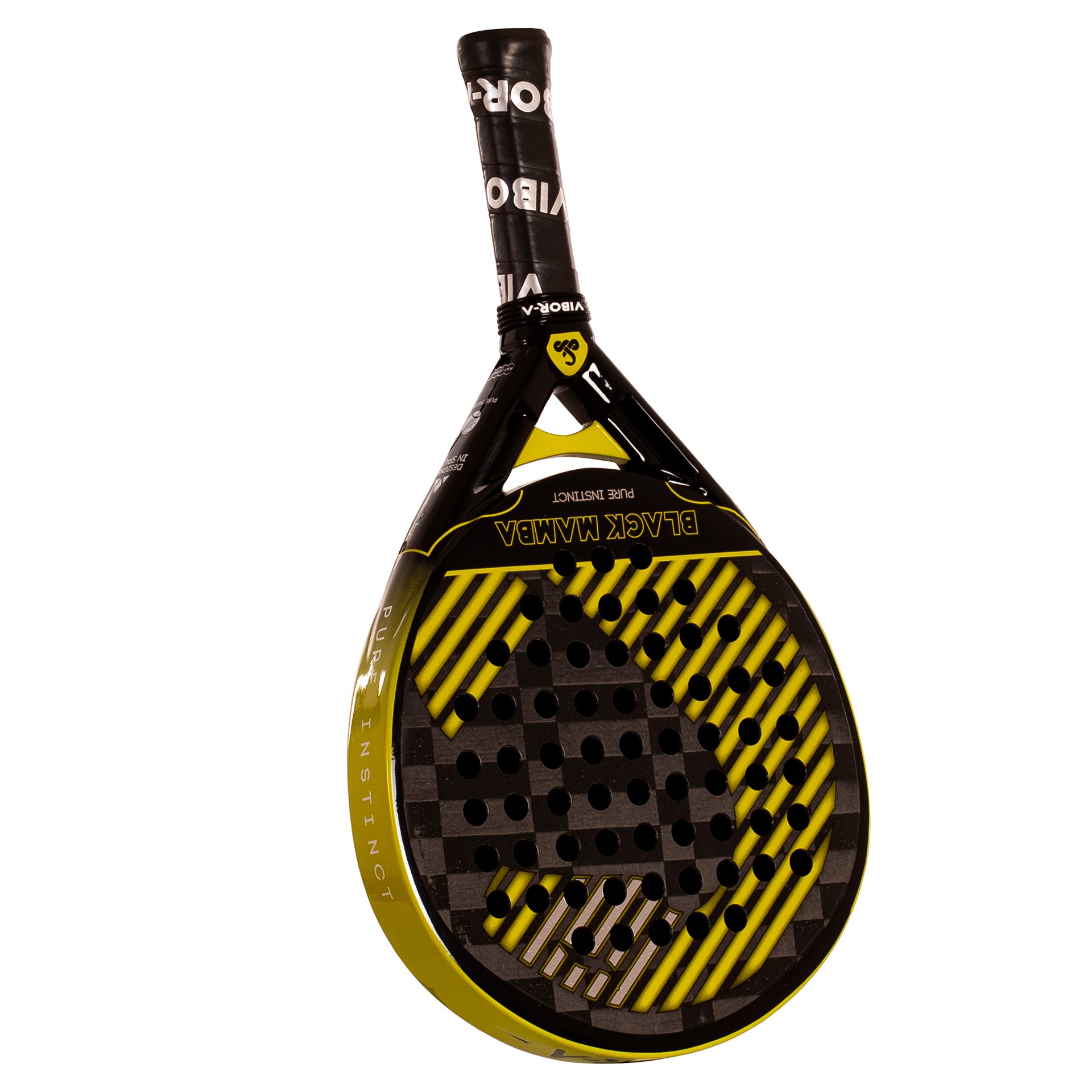PALA DE PÁDEL VIBOR-A BLACK MAMBA EVO PRO BLACK - Imagen 4