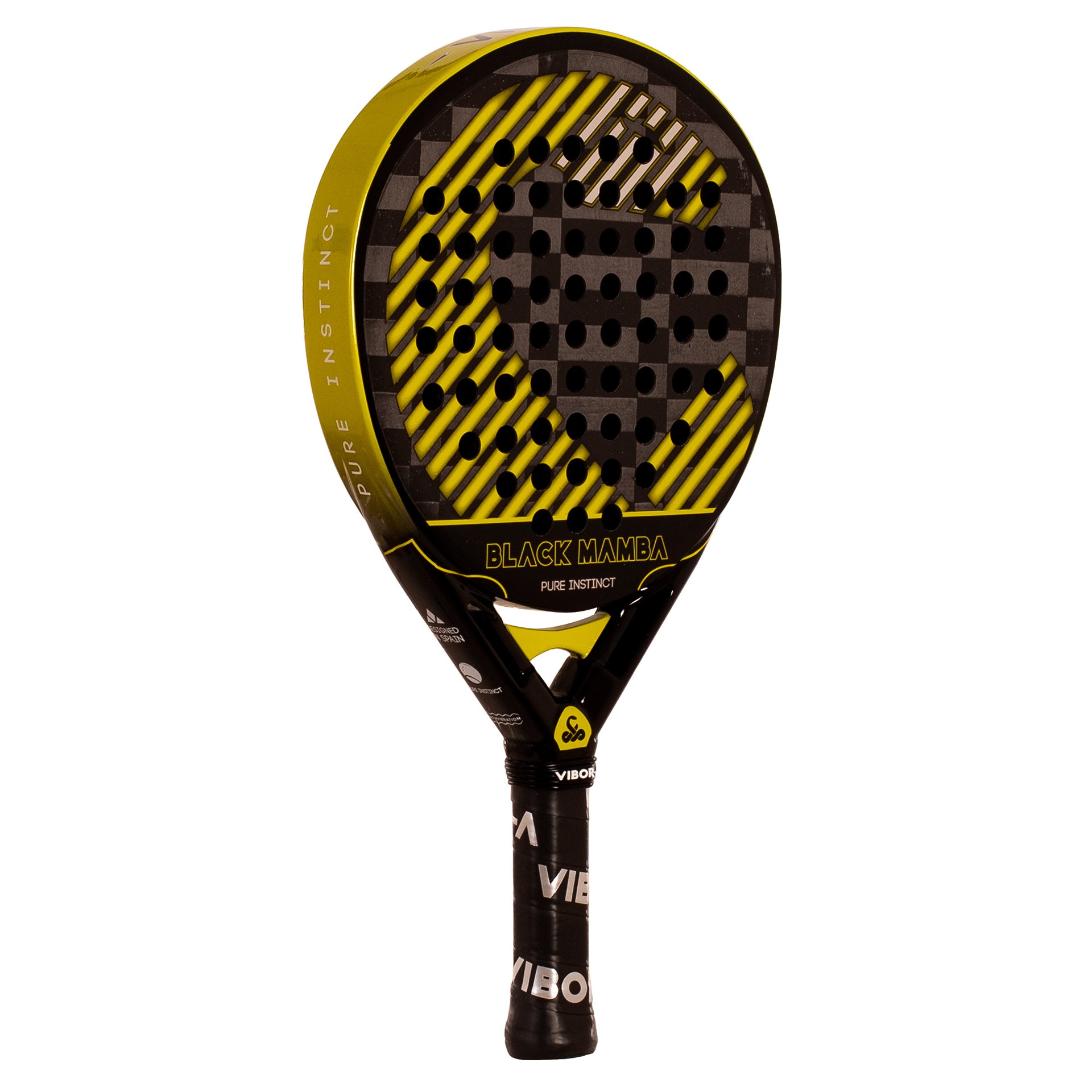 PALA DE PÁDEL VIBOR-A BLACK MAMBA EVO PRO BLACK - Imagen 7