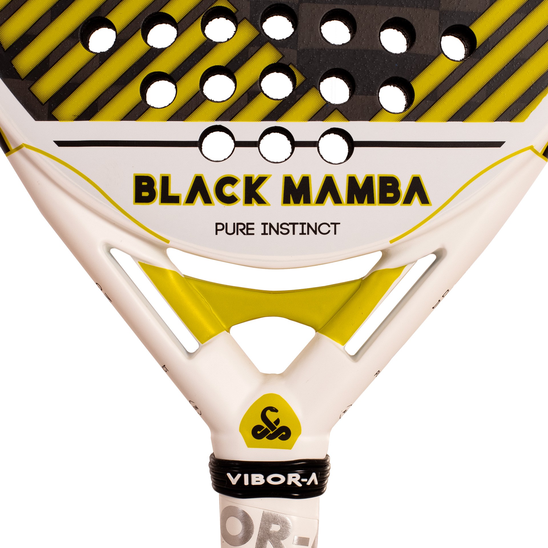 PALA DE PÁDEL VIBOR-A BLACK MAMBA EVO PRO WHITE - Imagen 2