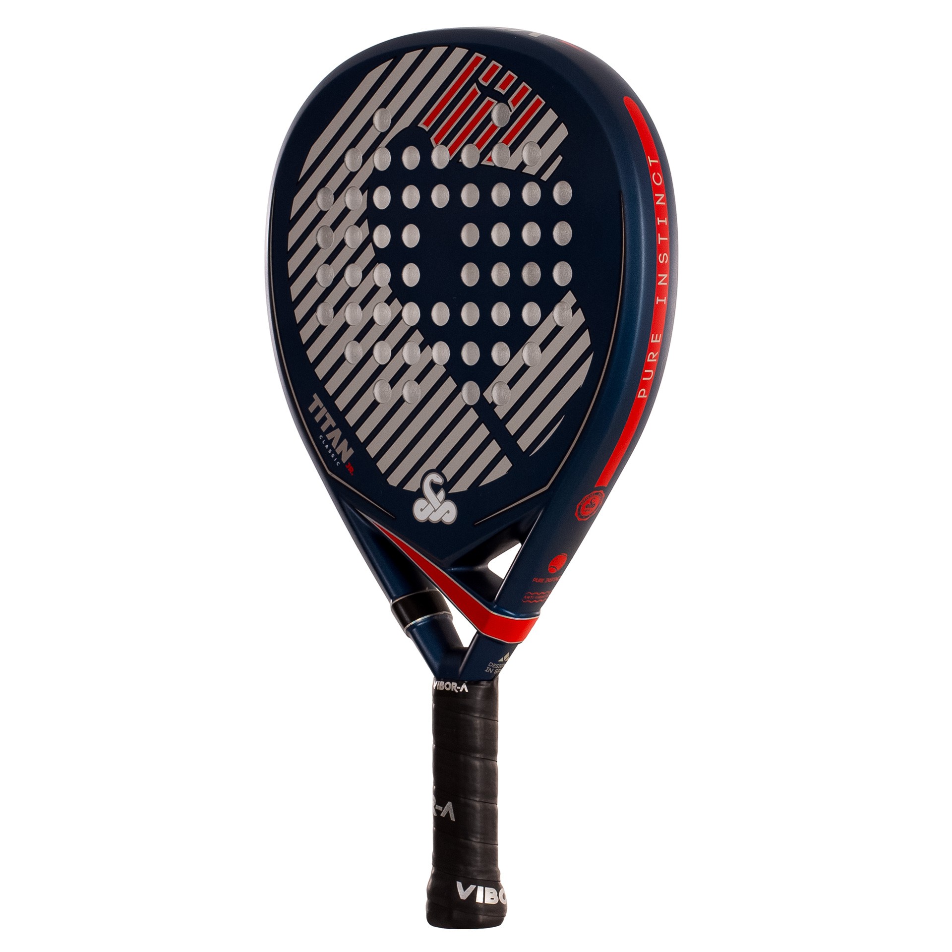 PALA DE PÁDEL VIBOR-A TITAN JUNIOR CLASSIC BLUE - Imagen 2