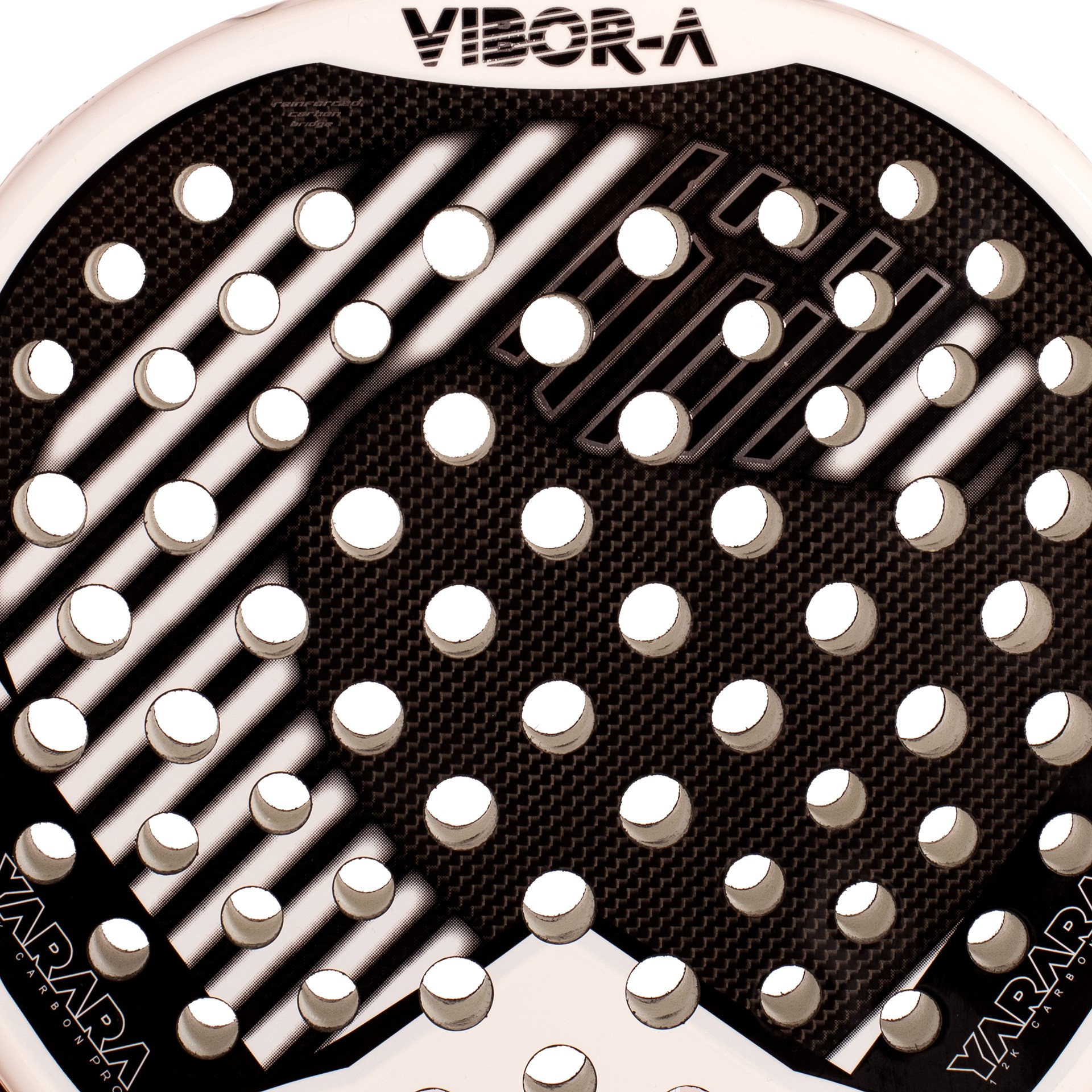 PALA DE PÁDEL VIBOR-A YARARA PRO WHITE 2.0 - Imagen 5