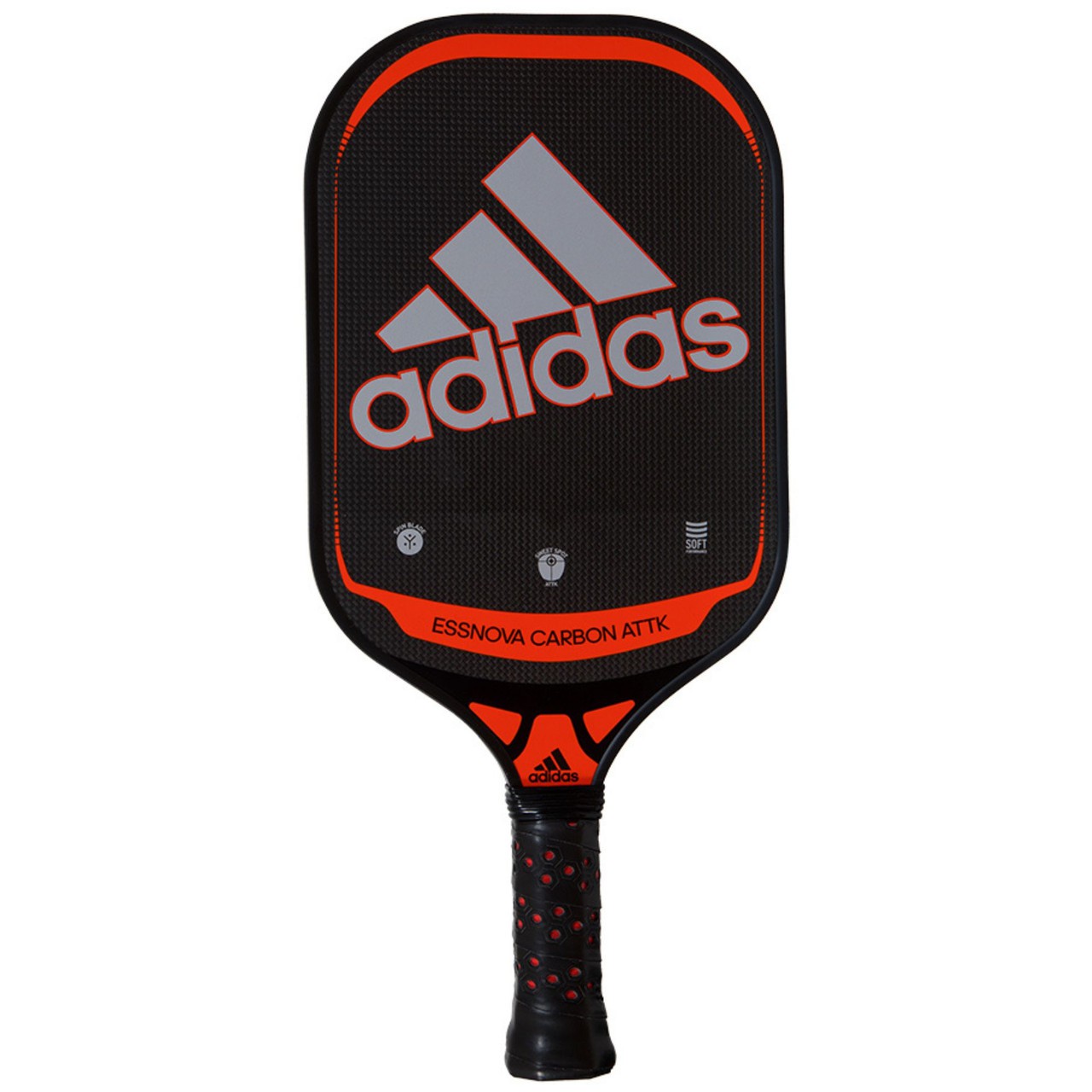 PALA PICKLEBALL ADIDAS ESSNOVA CARBON ATTK RED - Imagen 4