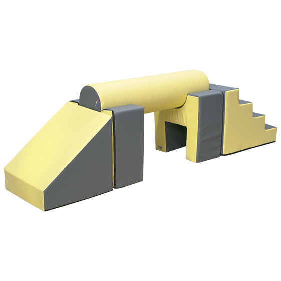 SET FIGURAS Nº5 (ESCALERA, 2 ASIENTOS, CILINDRO Y RAMPA) - Imagen 2