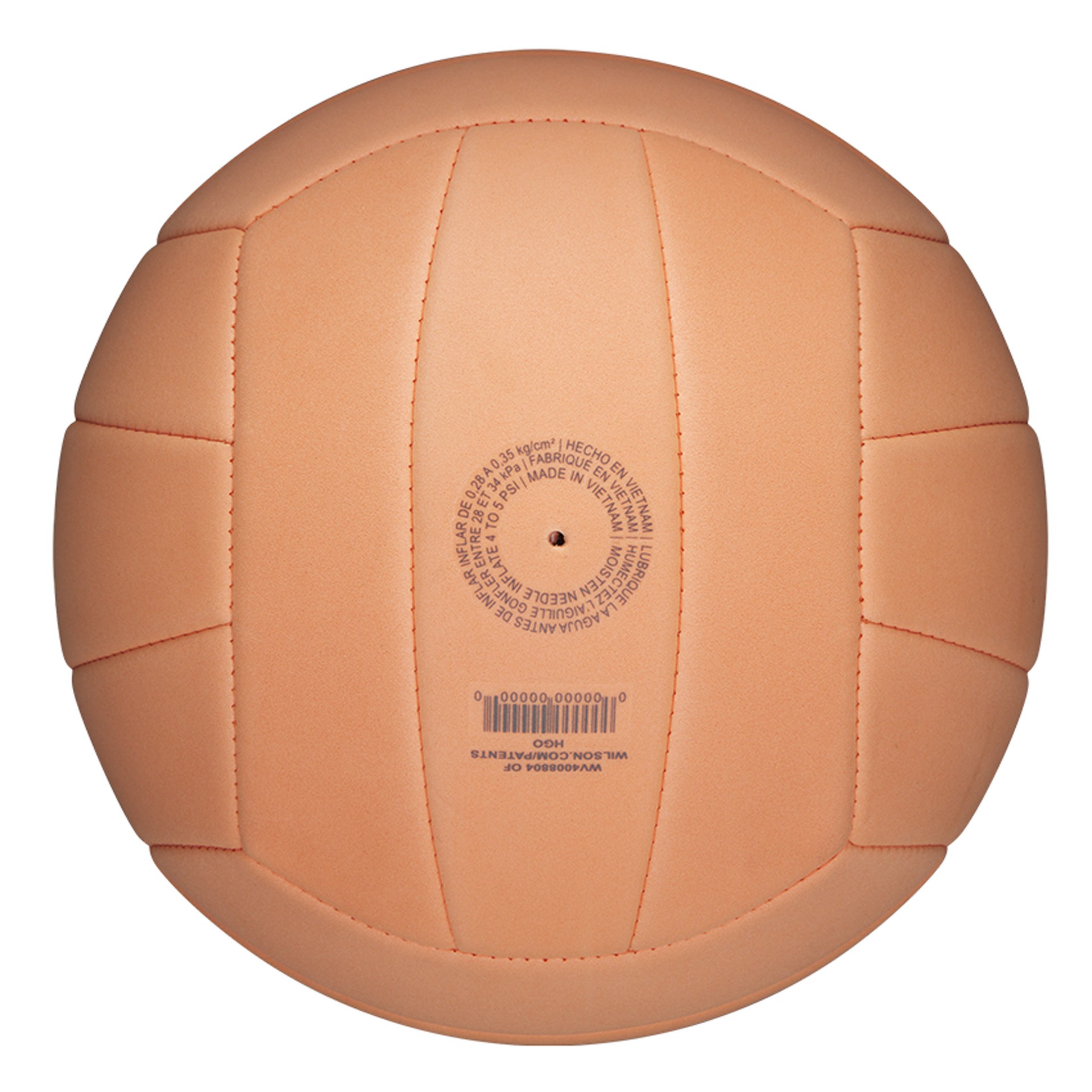 BALÓN VOLEIBOL WILSON SOFT PLAY VOF ORANGE - Imagen 2