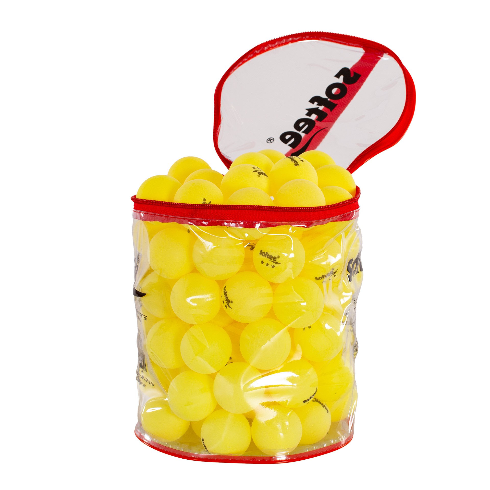 BOLSA 100 PELOTAS PP TENIS DE MESA SOFTEE - Imagen 11