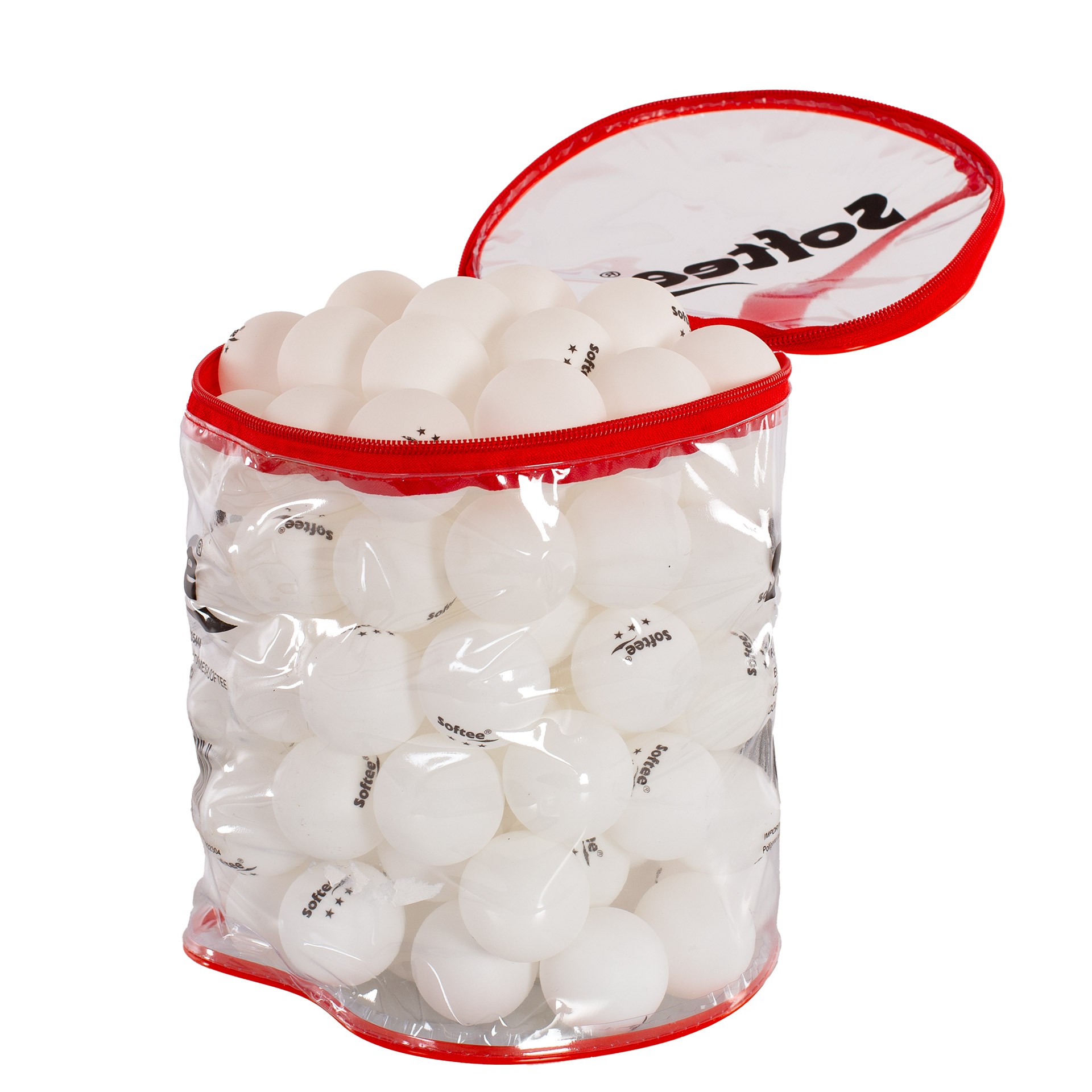 BOLSA 100 PELOTAS PP TENIS DE MESA SOFTEE - Imagen 19