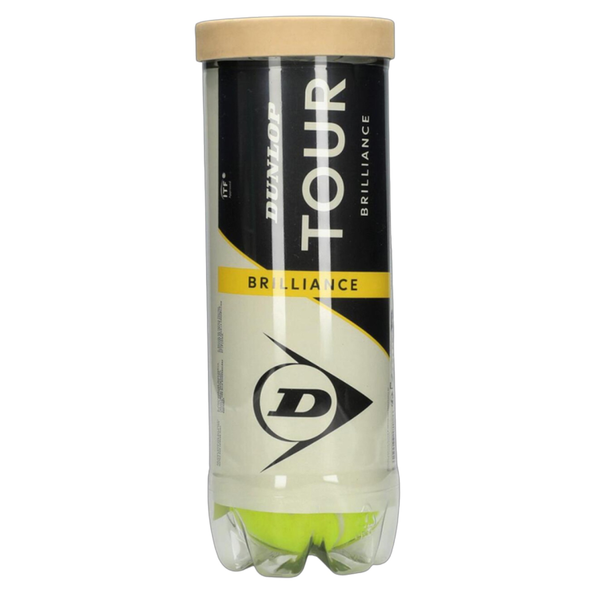 BOTE DE 3 PELOTAS DE TENIS DUNLOP TOUR BRILLIANCE - Imagen 2