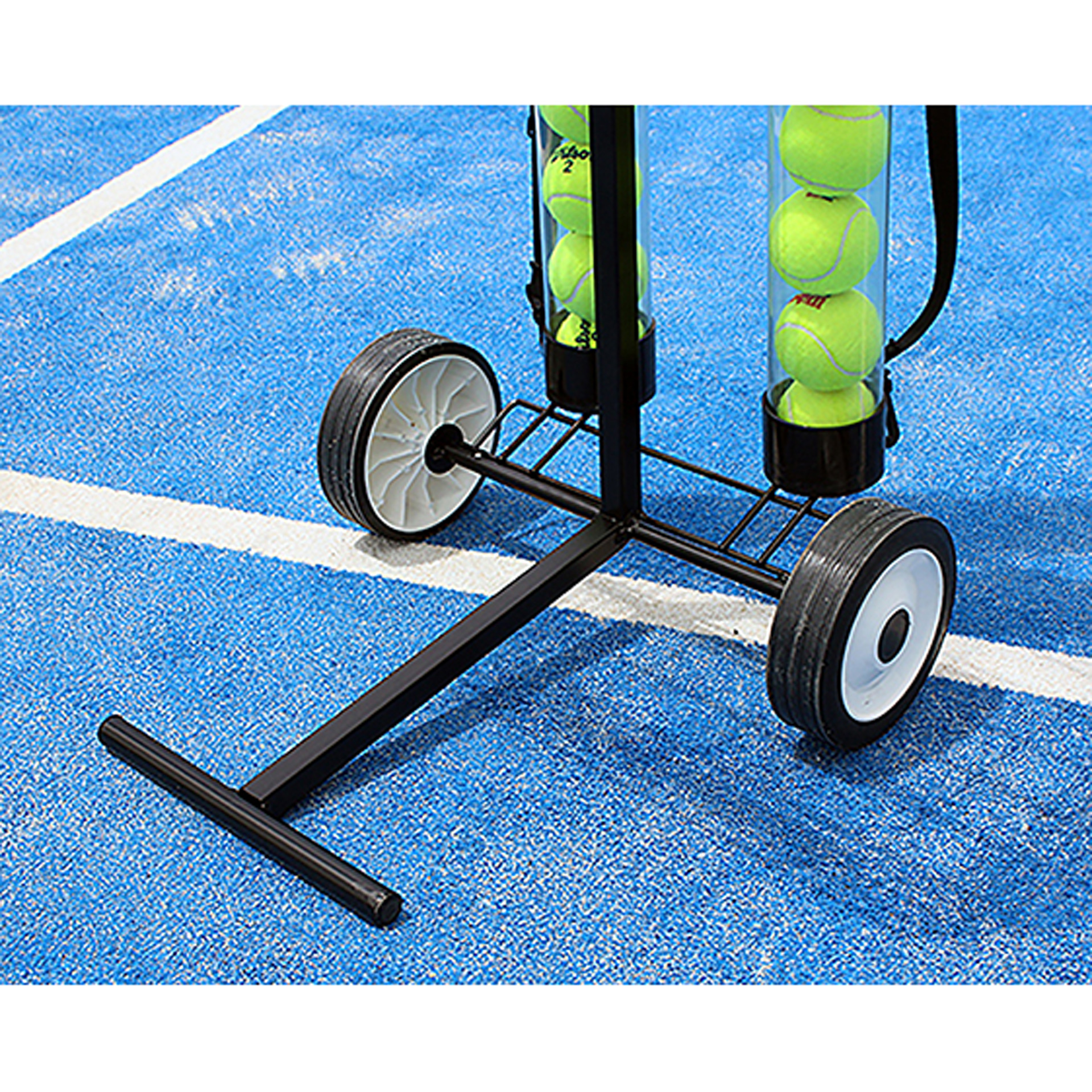 CARRO PORTAPELOTAS TENIS / PÁDEL 80 PELOTAS SOFTEE - Imagen 5