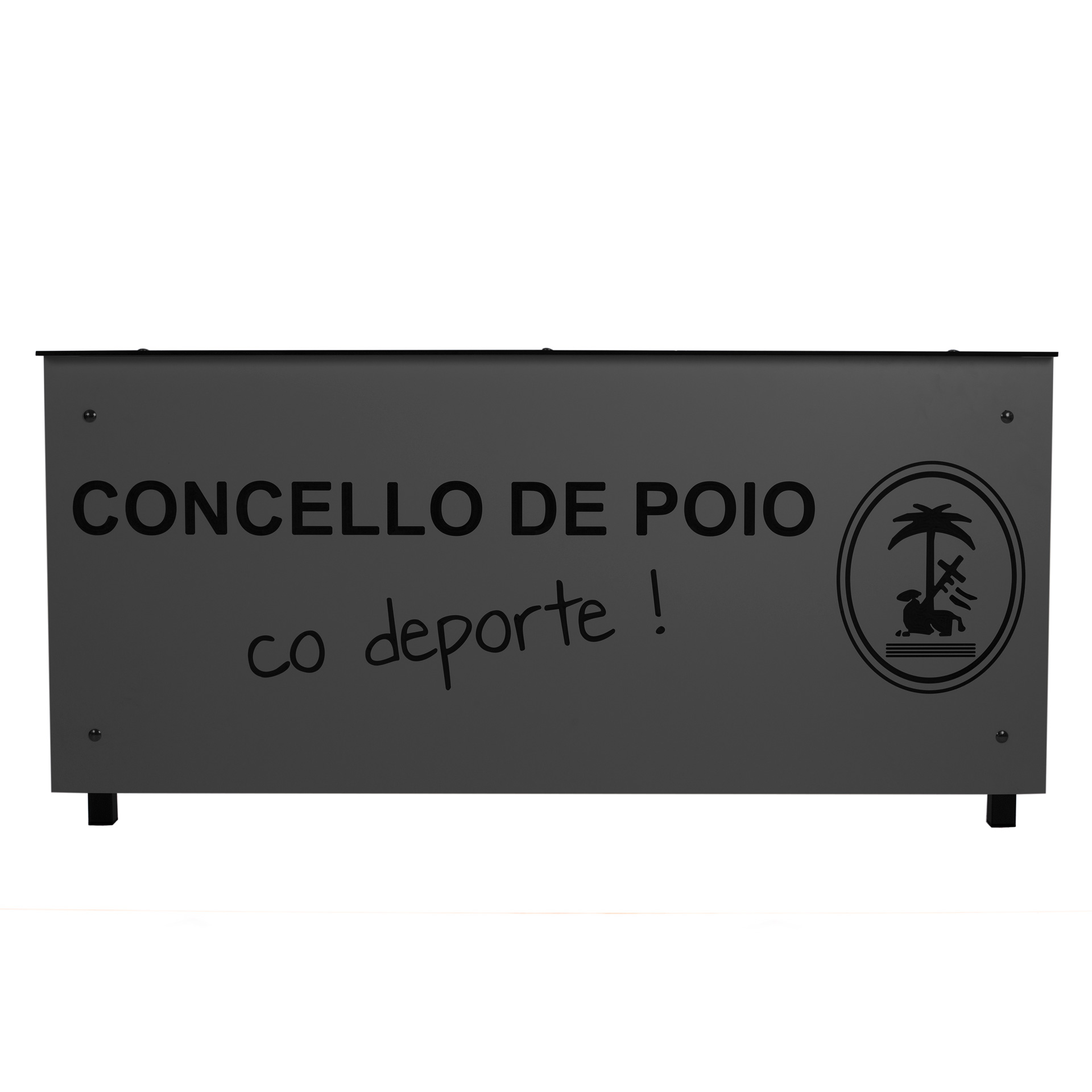 MESA ANOTADORES BASIC FENÓLICO 12MM COLOR PERSONALIZABLE - Imagen 2