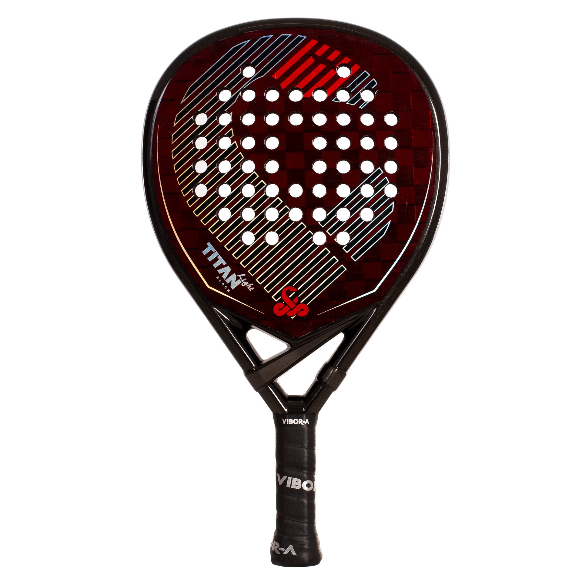 PACK PALA DE PÁDEL VIBOR-A TITAN BLACK LIGHT - Imagen 2