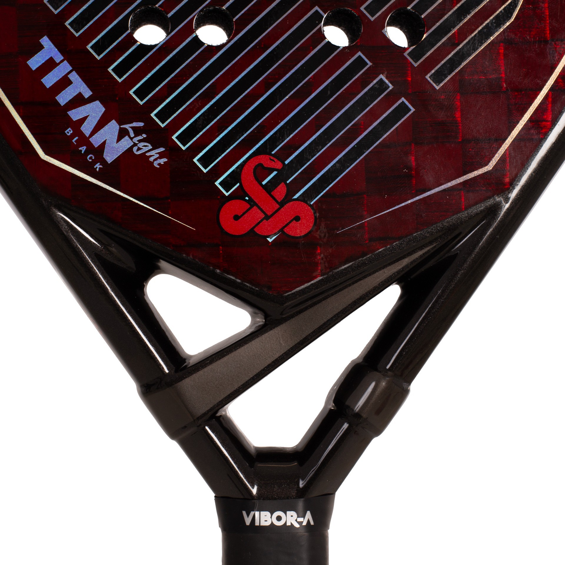 PACK PALA DE PÁDEL VIBOR-A TITAN BLACK LIGHT - Imagen 6