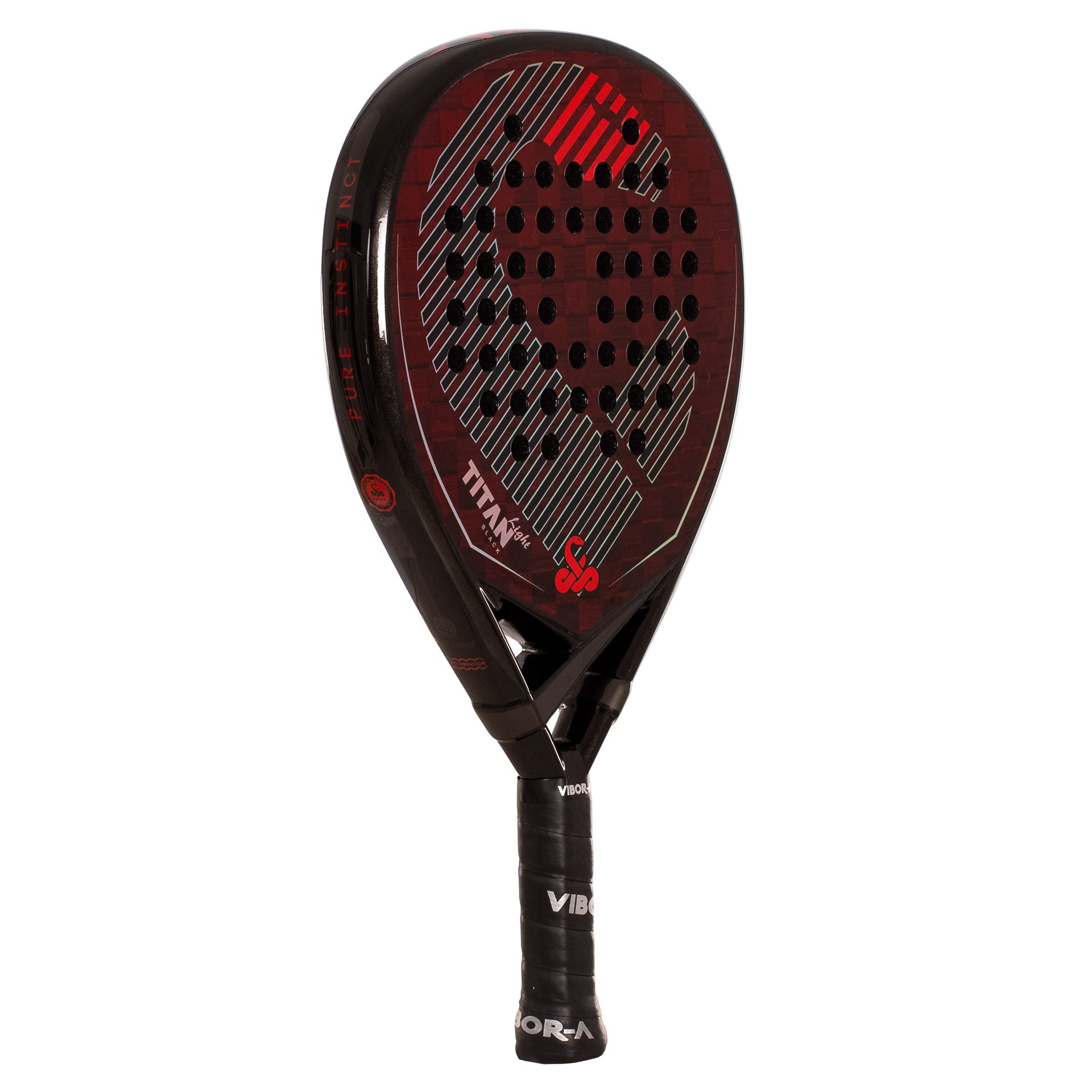 PACK PALA DE PÁDEL VIBOR-A TITAN BLACK LIGHT - Imagen 5