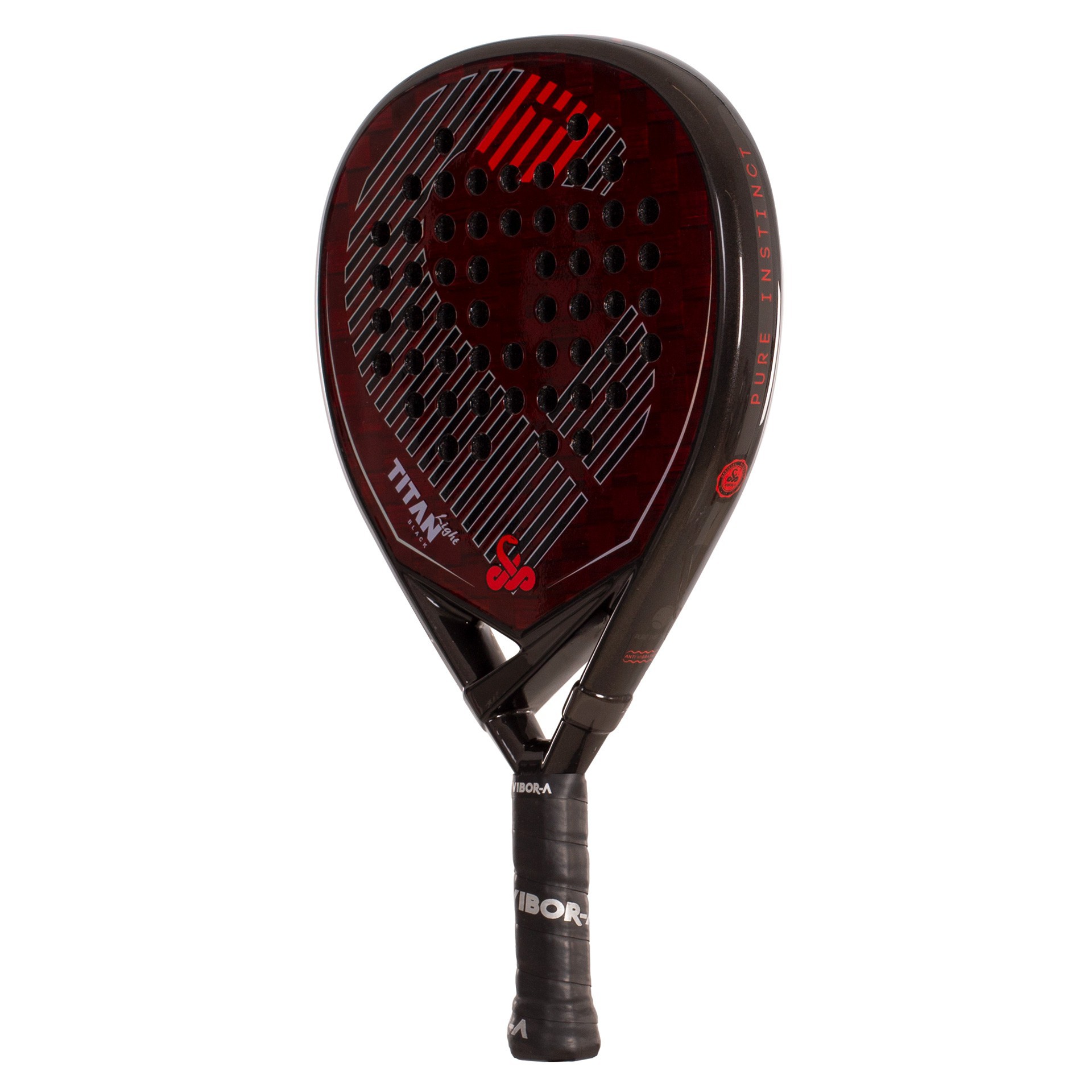 PACK PALA DE PÁDEL VIBOR-A TITAN BLACK LIGHT - Imagen 3