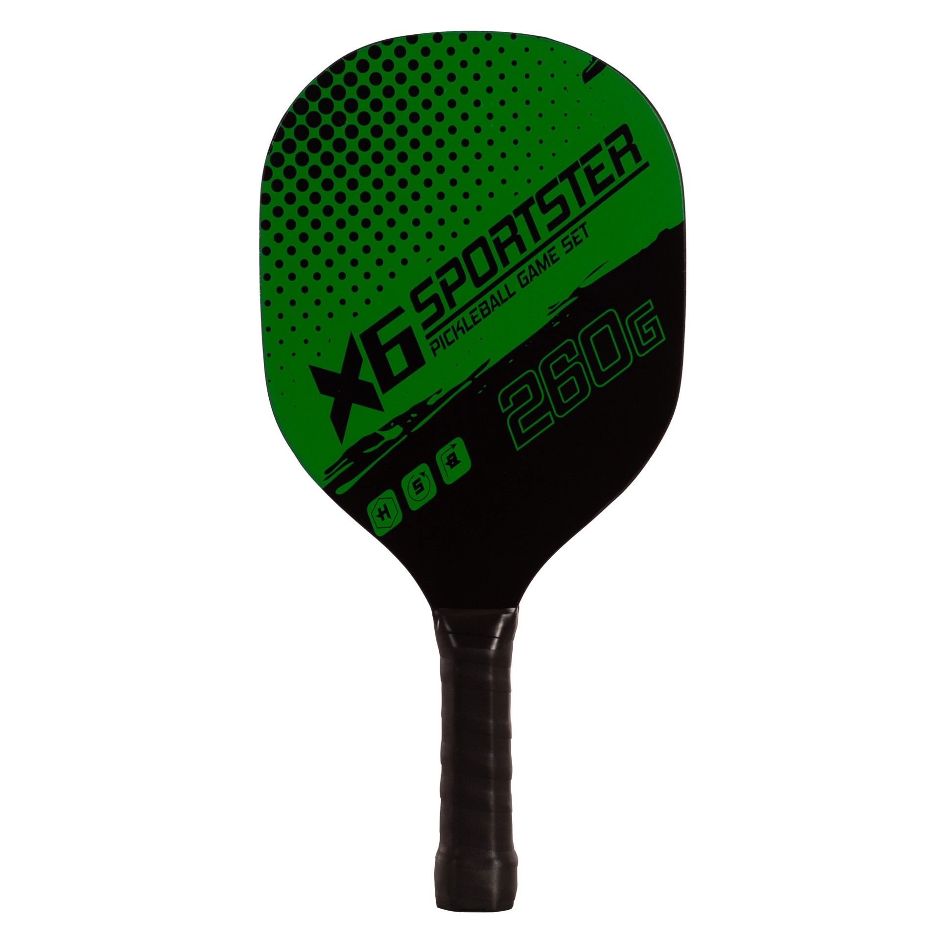 SET DE 2 PALAS PICKLEBALL MADERA CON 4 PELOTAS - Imagen 8