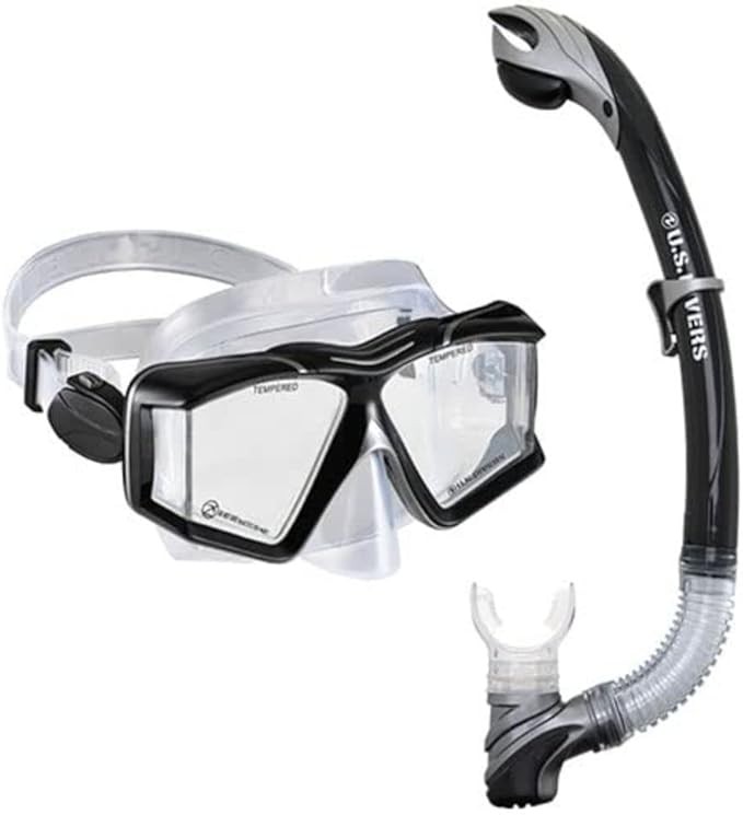 SET MÁSCARA U.S. DIVERS COMBO SIDEVIEW II - Imagen 2