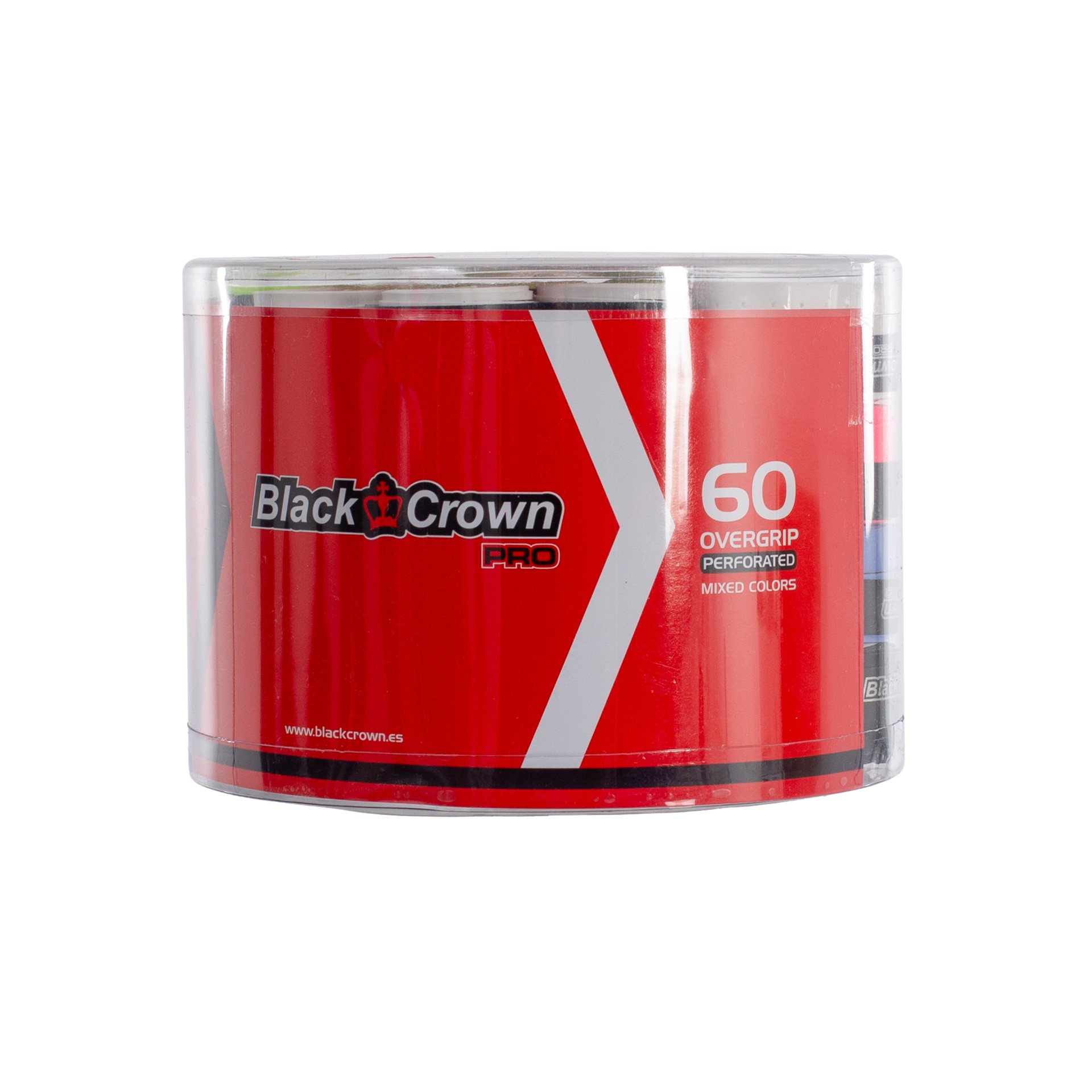 TARRO 60 OVERGRIPS BLACK CROWN PERFORADOS MULTICOLOR - Imagen 2